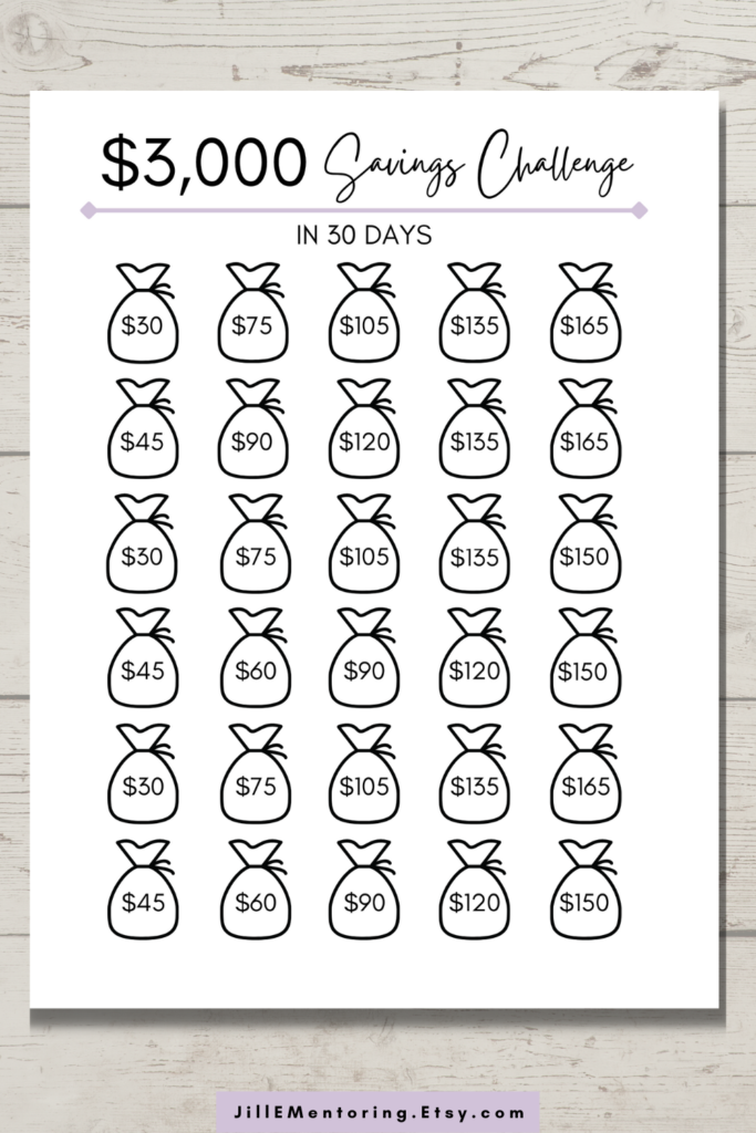 How To Save 1000 In 30 Days A Realistic Challenge For Anyone
